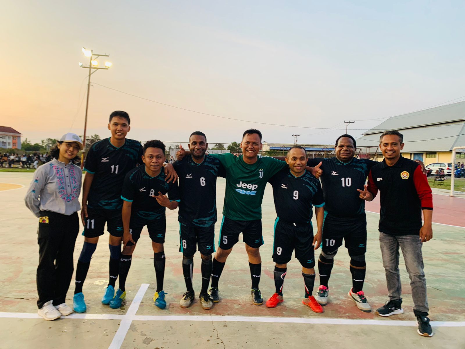 Tim Futsal FEB Tumbangkan Tim Futsal Faperta di Laga Pembuka Dosen Tendik Turnamen