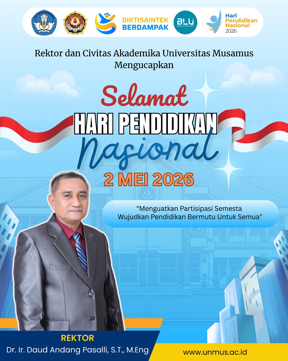 SELAMAT HARI PENDIDIKAN NASIONAL 2 MEI 2026