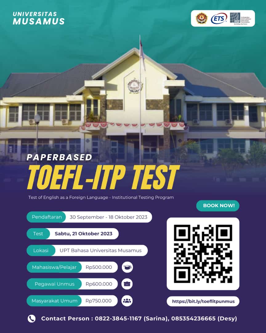 Pelaksanaan Tes TOEFL - ITP TES