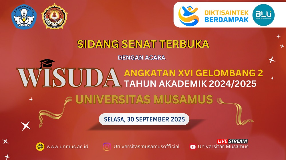 UNMUS GELAR WISUDA