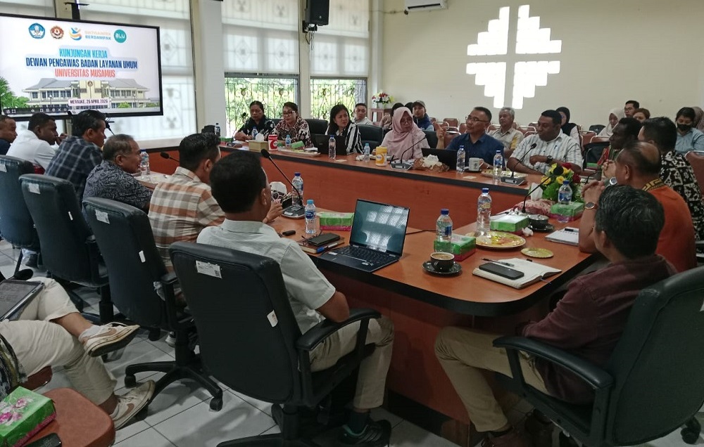 Dewan Pengawas BLU Gelar Rapat Koordinasi Dan Evaluasi Kinerja Unmus