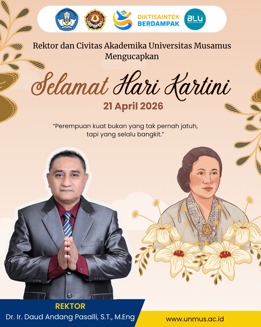 SELAMAT HARI KARTINI 21 APRIL 2026