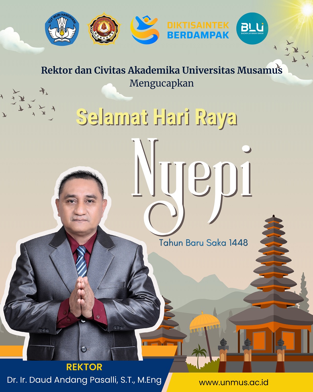 SELAMAT HARI RAYA NYEPI 19 MARET 2026